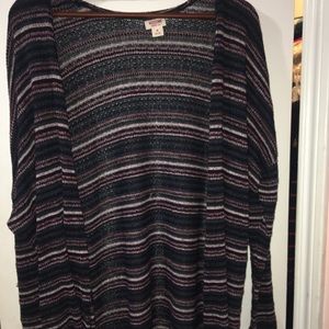 Striped cardigan
